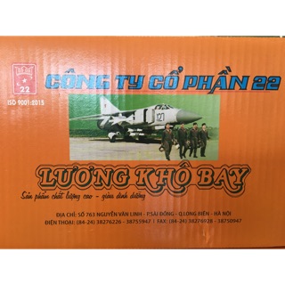 Combo 1 thùng Lương Khô Bay 60 gói 100gr