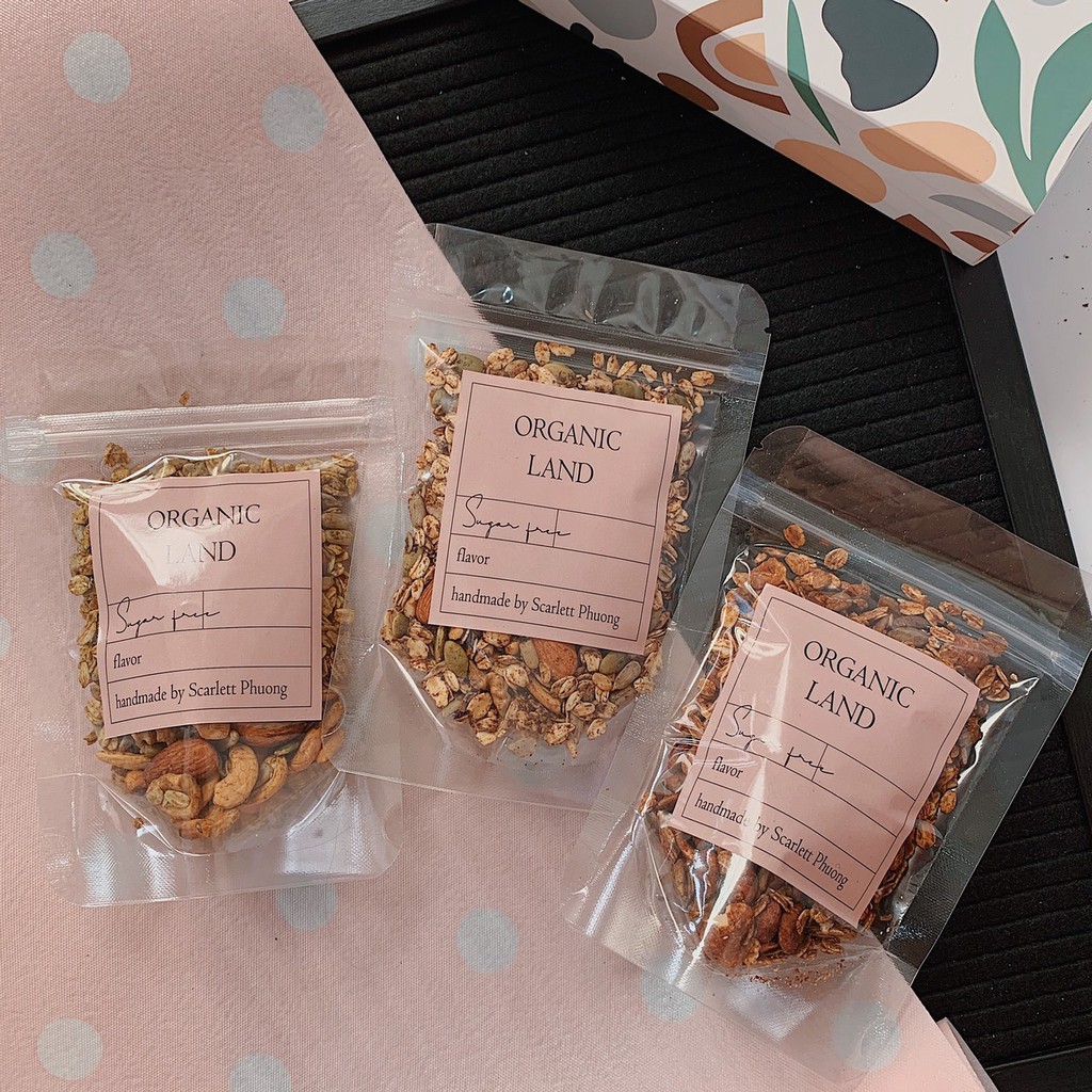 500gr ngũ cốc hạt và yến mạch ăn kiêng granola không đường | BigBuy360 - bigbuy360.vn