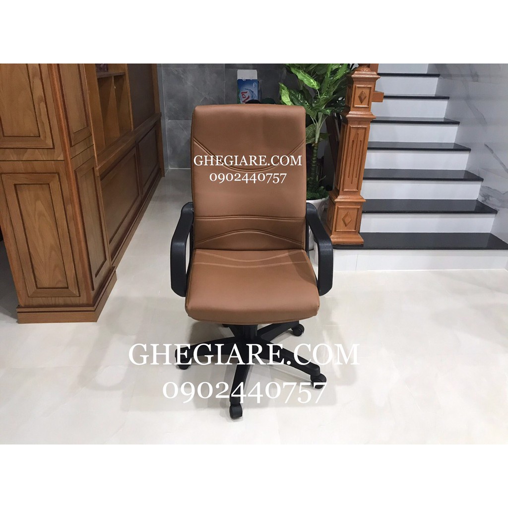 GHẾ GIÁM ĐỐC MÀU DA BÒ CAO CẤP - FREE SHIP