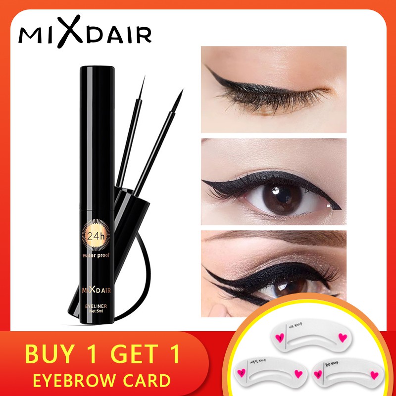 Bút kẻ mắt MIXDAIR chống thấm nước màu đen lâu trôi 15ml | BigBuy360 - bigbuy360.vn