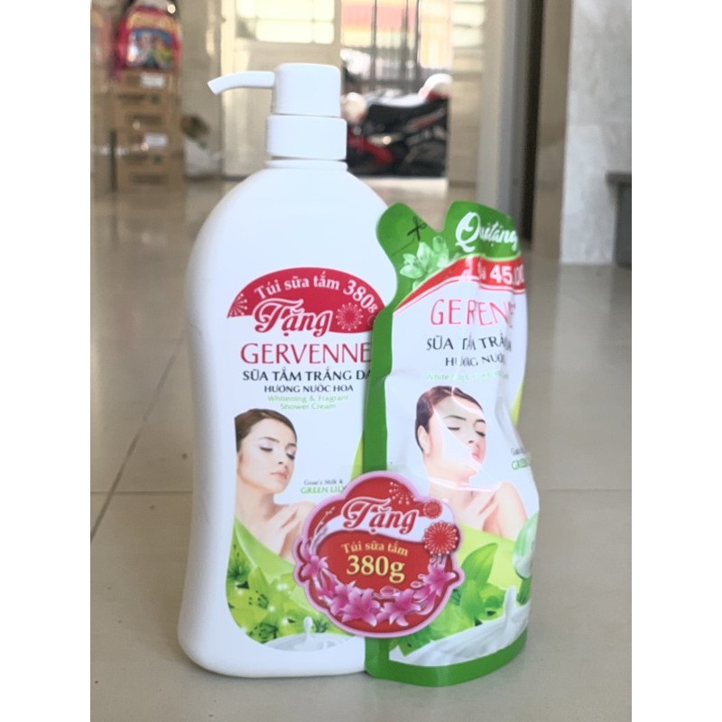 Sữa tắm Gervenne 900g tặng ( Như hình)