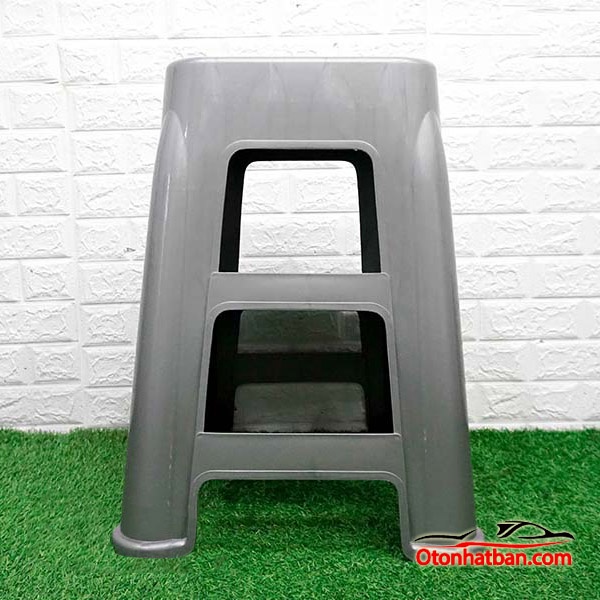 Ghế nhựa hai tầng rửa xe ô tô, thay dầu ô tô Taiwan ghế PVC nhựa chịu lực 200kg Nhật Bản Mart