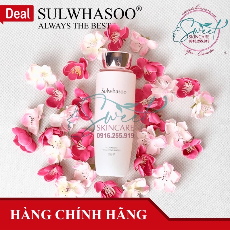 Nước hoa hồng Sulwhasoo Bloomstay Vitalizing hoa mơ 150ml ( AmorePacific ) | BigBuy360 - bigbuy360.vn
