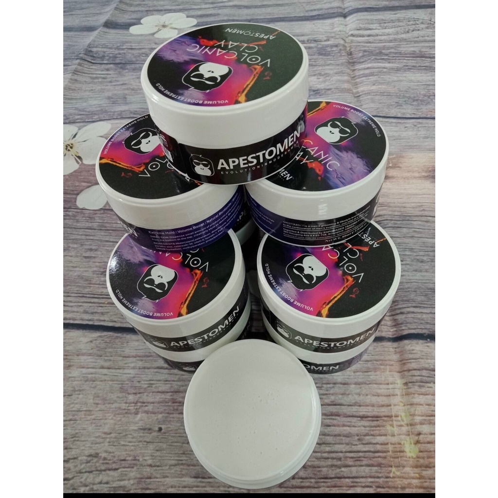 Sáp vuốt tóc dành cho nam apestomen volcanic clay