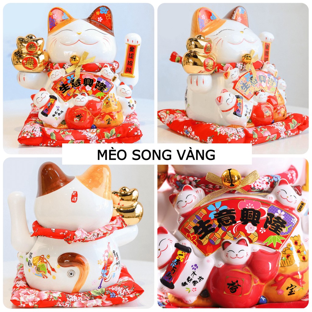 Mèo Thần Tài Vẫy Tay Nhật Bản Cao Cấp, Độc Lạ | BigBuy360 - bigbuy360.vn