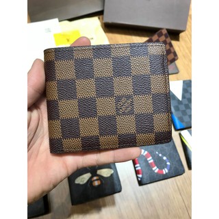 ⚡Flash Sale⚡Ví ngắn Lv caro #that #lung #nam