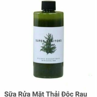 Sữa rửa mặt Super Vegitoks cleanser