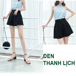 Quần đùi nữ , quần short cạp cao