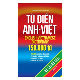 Sách - Từ Điển Anh - Việt 150.000 Từ