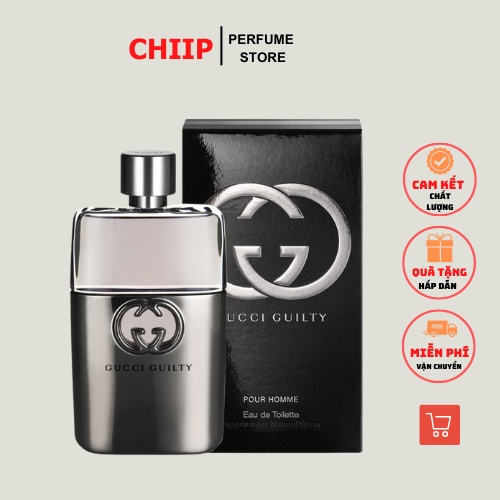 Nước Hoa Nam Gucci Guilty EDP 90ml - Dầu Thơm GUCCI Tình Yêu-Dịu Dàng♥QuyếnRũ