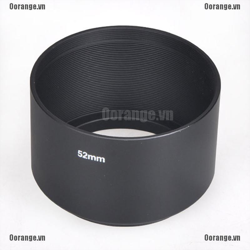 Loa Che Nắng 52mm Cho Máy Ảnh Canon Nikon Pentax Sony