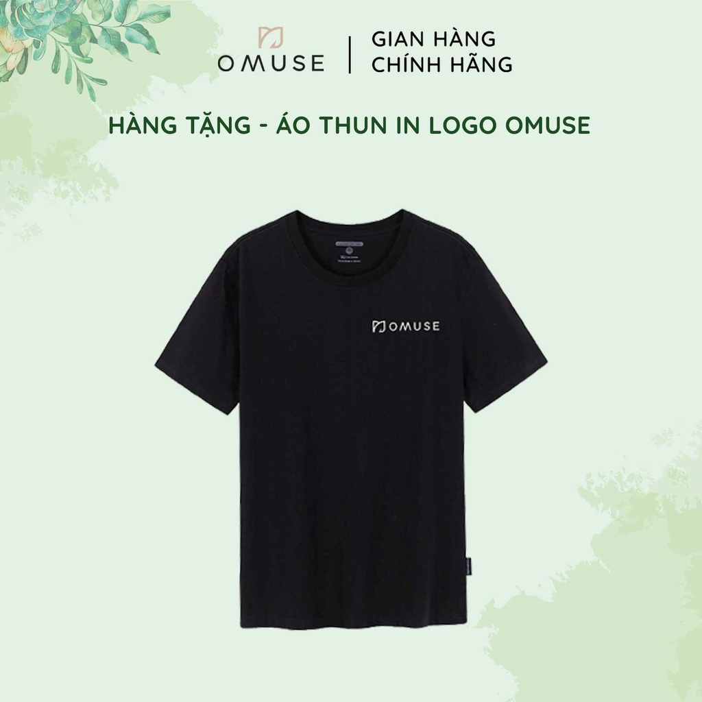 [HB Gift] Áo thun in chữ O’muse chất liệu Cotton thoáng mát, Không nhăn, không co rút sau giặt.