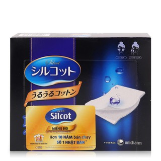 Hộp Bông tẩy trang Silcot {ĐẮP DƯỠNG DA] miếng đôi 40 miếng/hộp
