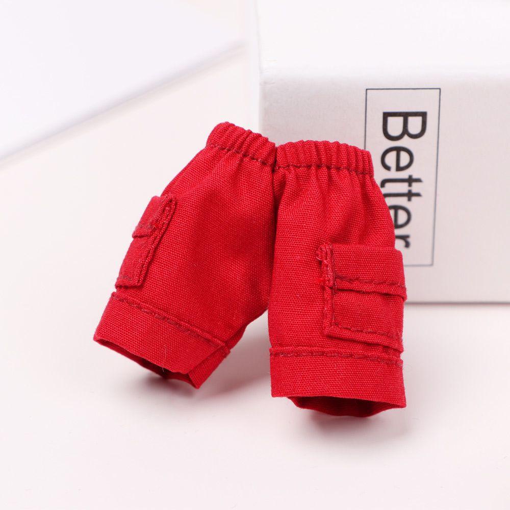 Áo Hoodie Và Quần Short Cầu Vồng Thủ Công Thời Trang Cho Búp Bê 12~16cm Tỉ Lệ 1/11 1/12