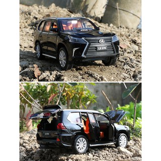 [Full box] Xe mô hình Lexus LX570 1:32 JK