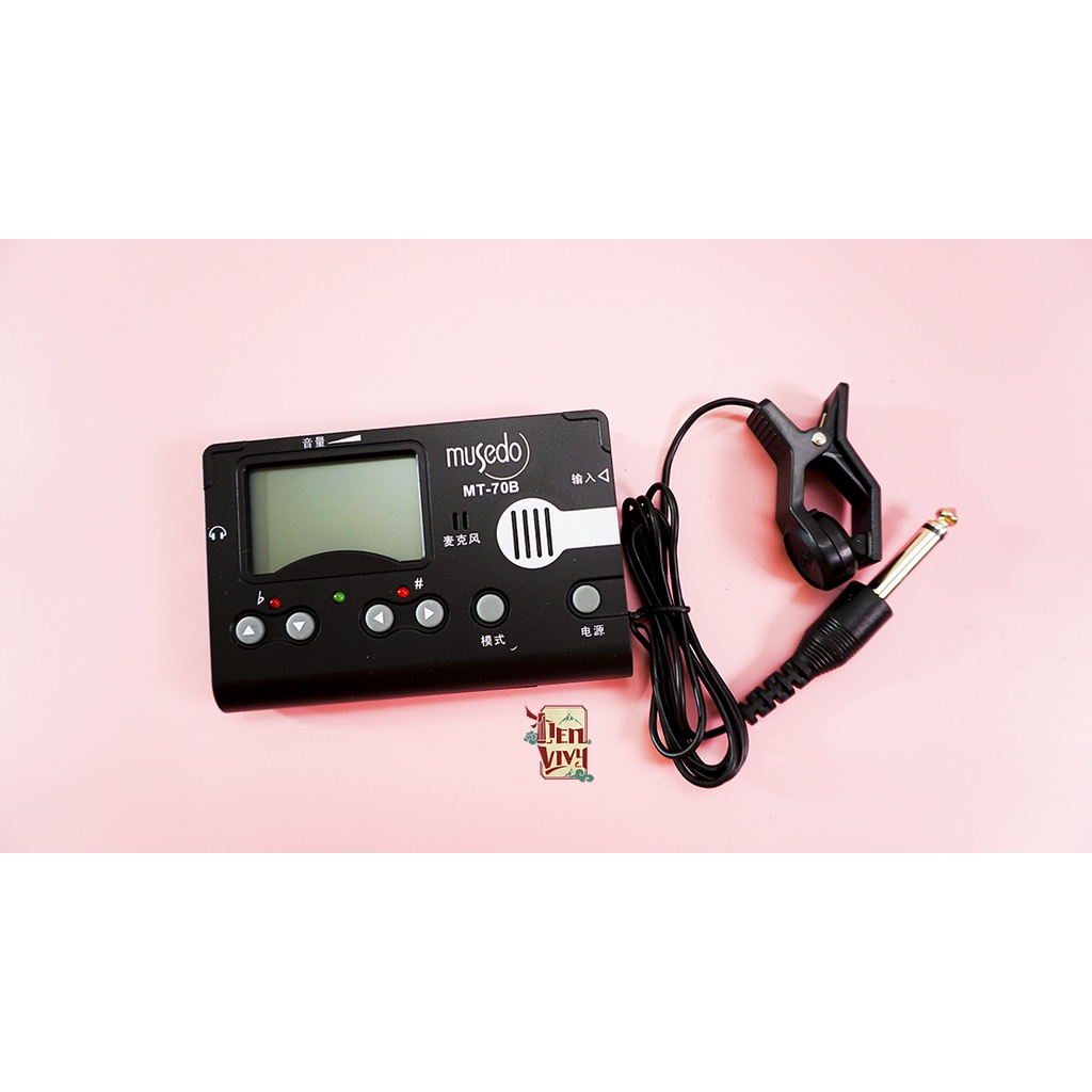 (Tặng pin) Máy lên dây đàn Musedo MT-70B (Tunner lên dây) dành cho đàn Guzheng và các nhạc cụ khác