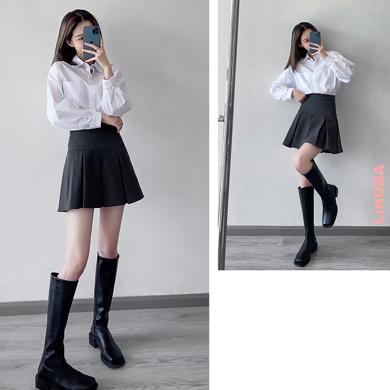Chân váy xếp ly ngắn bigsize tennis ly to thời trang mùa hè hàn quốc LINOBA CV10 | BigBuy360 - bigbuy360.vn