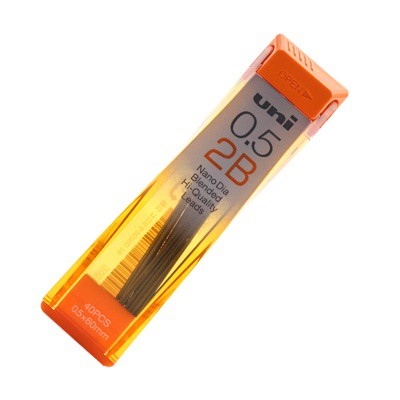 Combo một bút chì kim Uni Kuru Toga Advance + một hộp ngòi chì Uni Nano Dia Pencil Lead