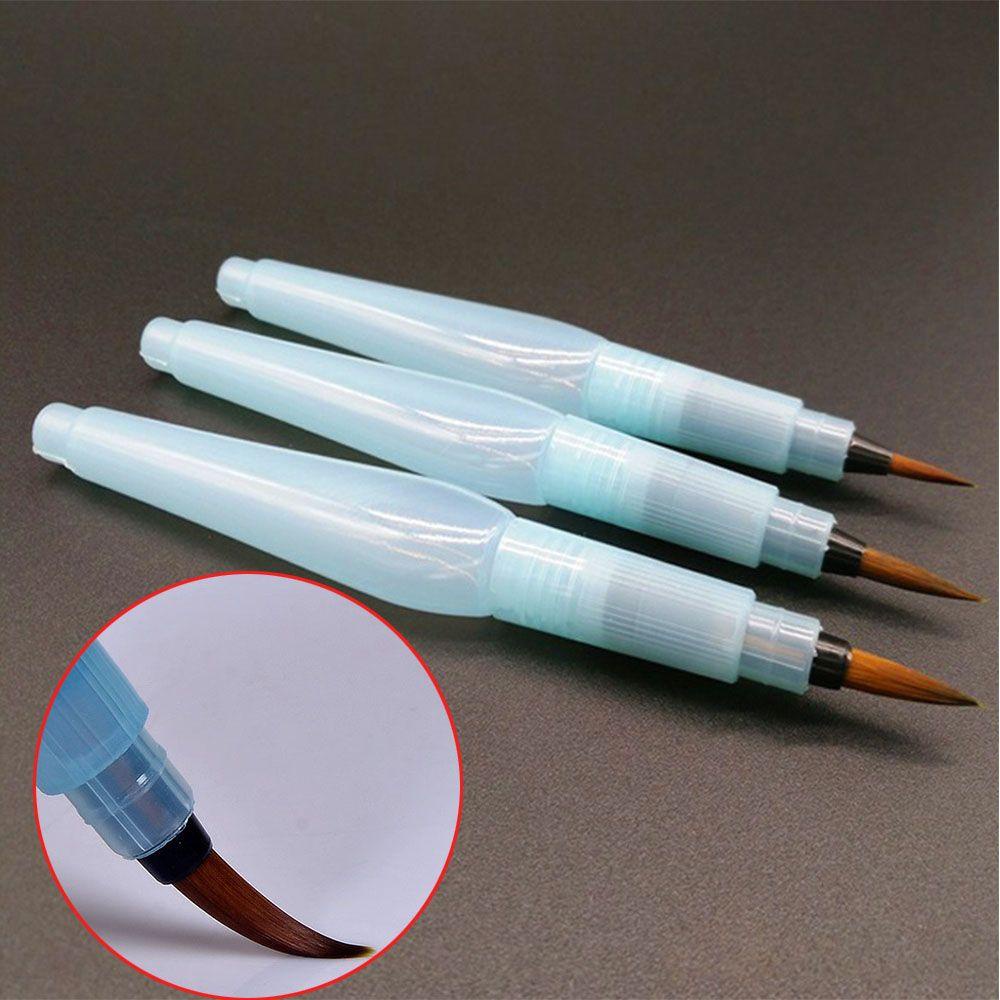 AUGUSTINA Set 3 Cọ Vẽ Tranh Màu Nước S + M + L