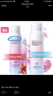Xịt Chống Nắng Trắng Da Maycreate 150ml