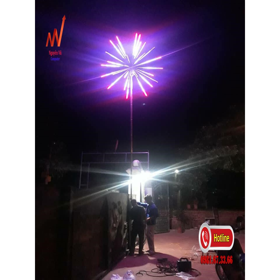 CÂY ĐÈN LED PHÁO HOA Phiên bản mới nhất 2023