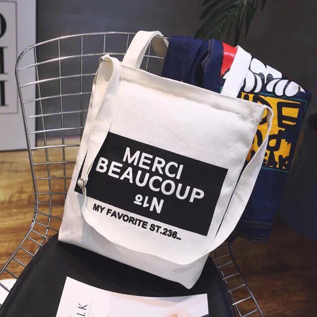 Túi tote chữ