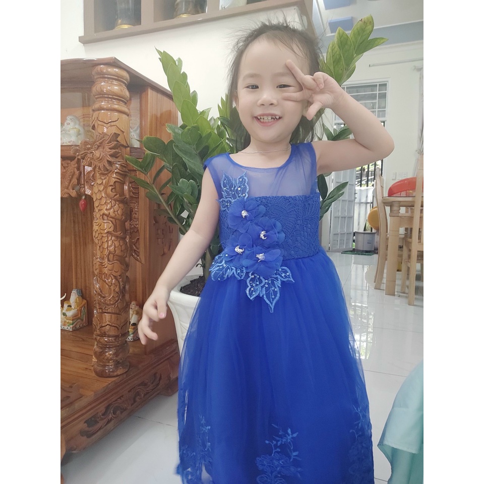 Đầm Công Chúa Cho Bé - Đầm Dạ Hội Cho Bé Đi Tiệc Đi Ca Hát - Đầm Dễ Thương