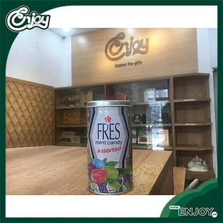 Kẹo trái cây fres mint candy hộp thiếc 135gr