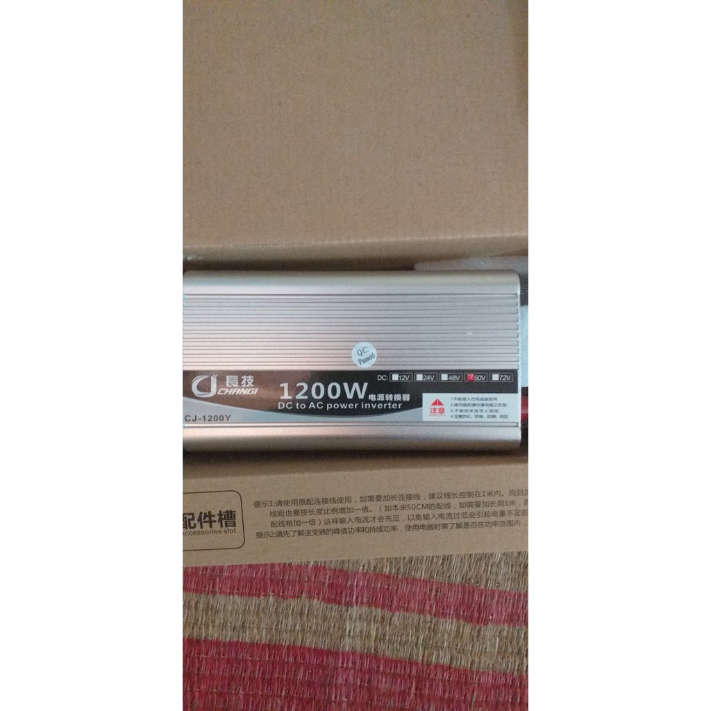 bộ kích 60V lên 220V 1200W | BigBuy360 - bigbuy360.vn