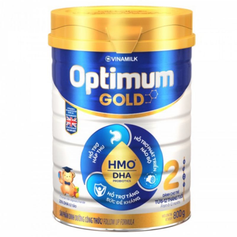 Sữa Optimum Gold HMO 2  /800g  .