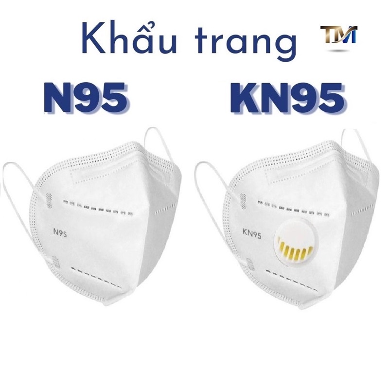 KHẨU TRANG N95, KN95 5 LỚP SIÊU SỊN [HỘP 10 CÁI]