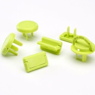 (NHỰA XỊN) NÚT BỊT Ổ ĐIỆN 2 CHÂN, 3 CHÂN AN TOÀN CHO BÉ MÀU NGẪU NHIÊN