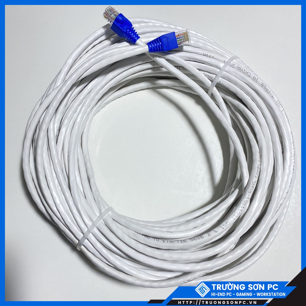 Dây Mạng CAT6 Bấm Sẵn 2 Đầu 3m 5m 10m 15m 20m 25m 30m 35m 40m 45m 50m - Cáp mạng lan