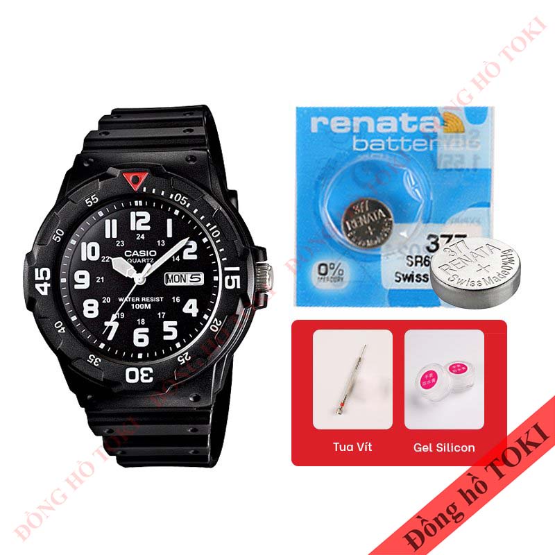 Pin thay đồng hồ đeo tay casio kiểu lặn MRW-200H, MRW-200HC các màu