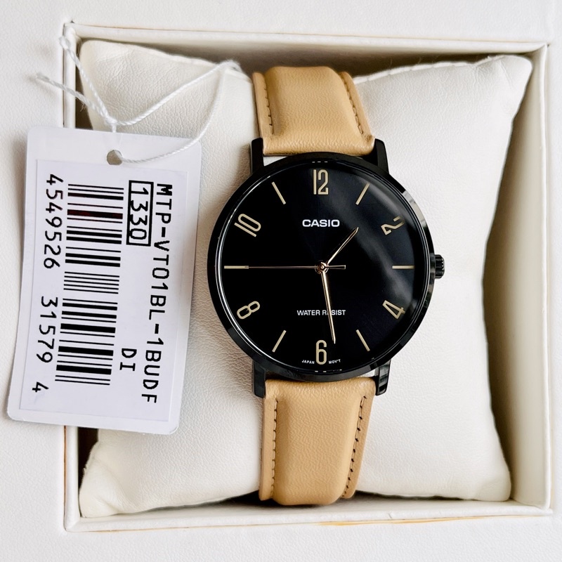 Đồng hồ Nam Casio chính hãng MTP-VT01BL-1B