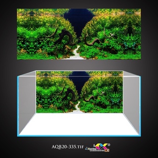 Decal dán bể cá 3D