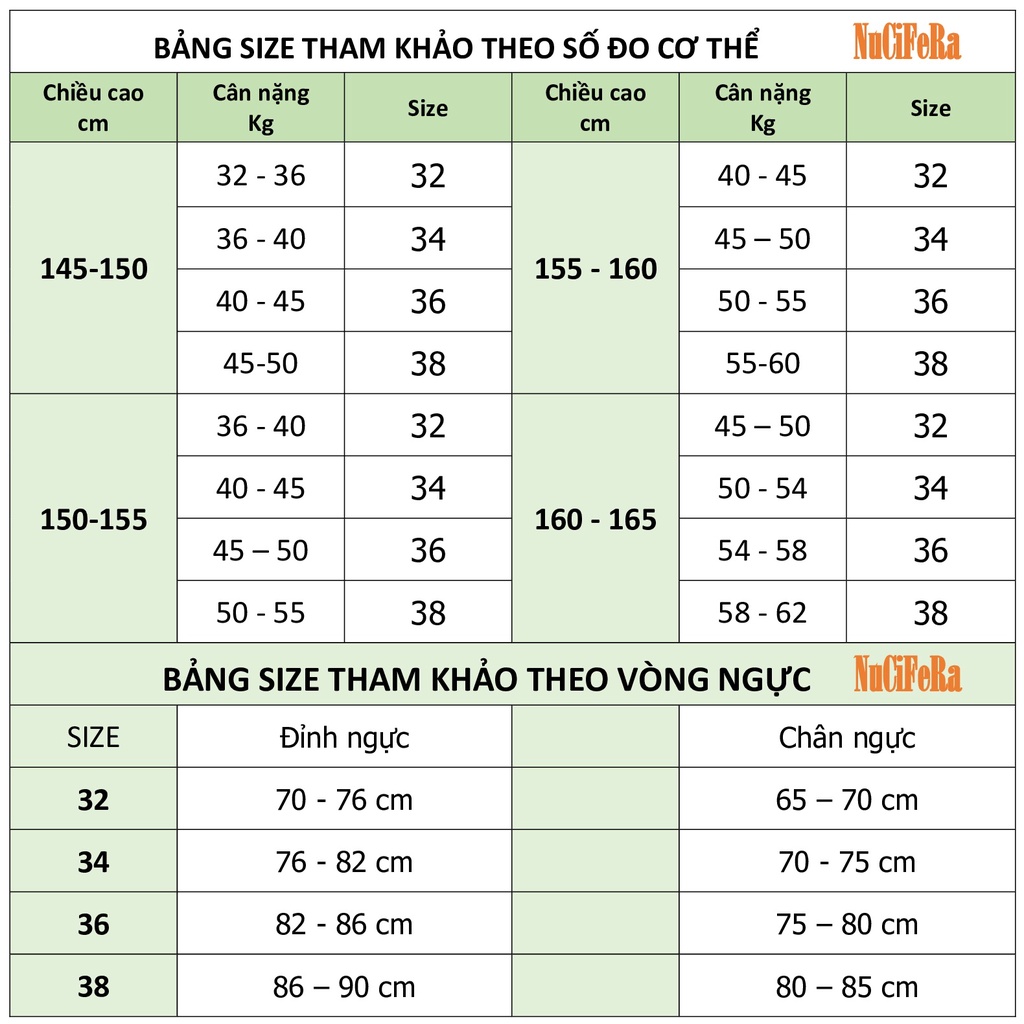 Áo ngực nữ sinh không gọng NuciFera_AL26 đệm mỏng mặc mát, bralette nữ sinh trung học