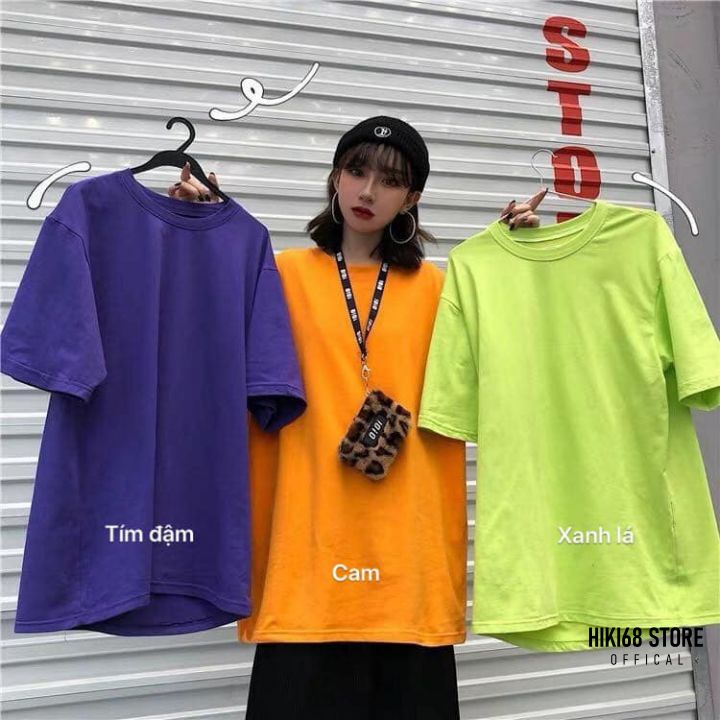 Áo Thun Unisex  N7 Tay Lỡ From Rộng , Áo Phông Nam Nữ Nhiều Màu Siêu Hot Chất 100% Cotton | BigBuy360 - bigbuy360.vn