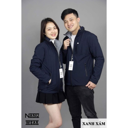 Áo 2 mặt Gió nỉ Túi hộp