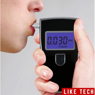 Máy Đo Nồng Độ Cồn Trong Hơi Thở AT-818 Màn Hình LCD Kèm Ống Thổi