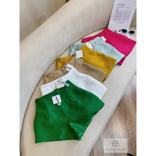 Quần short nữ lưng cao chất vải bóng - 7 Quần 7 Màu 7 Ngày thay đổi alohastore1