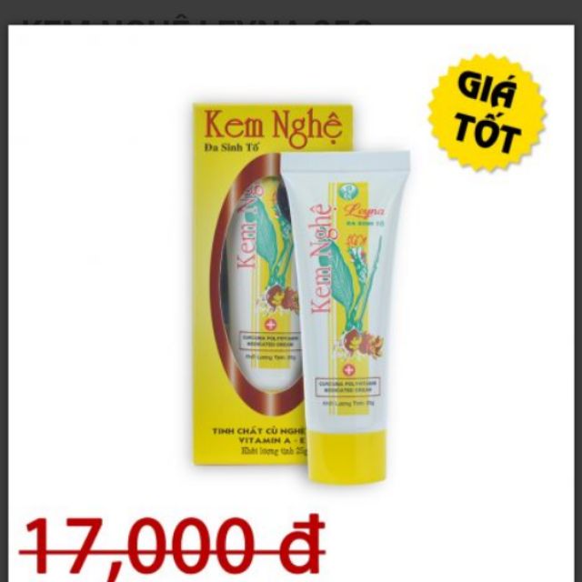 Kem Nghệ LEYNA 25g