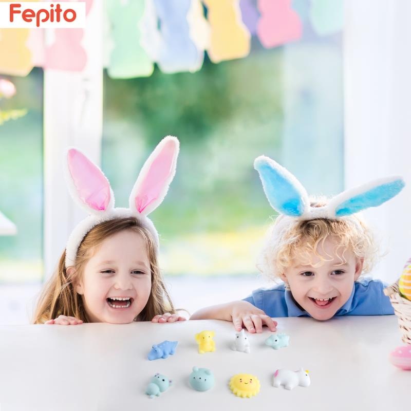 Đồ chơi bánh mochi bóp nhồi bông hình thú vật đáng yêu