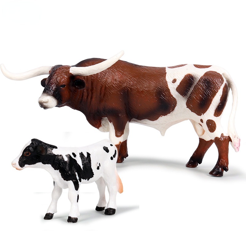 Mô hình bò sữa đồ chơi giáo dục cho bé