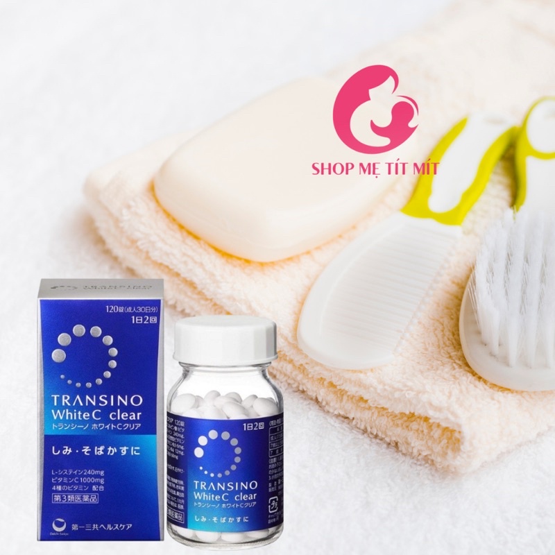 Viên uống sáng da giảm nám Transino 240 viên 120 viên Nhật