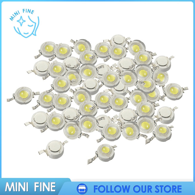 Set 50 Chip Đèn Led Smd 1w Ánh Sáng Trắng | BigBuy360 - bigbuy360.vn