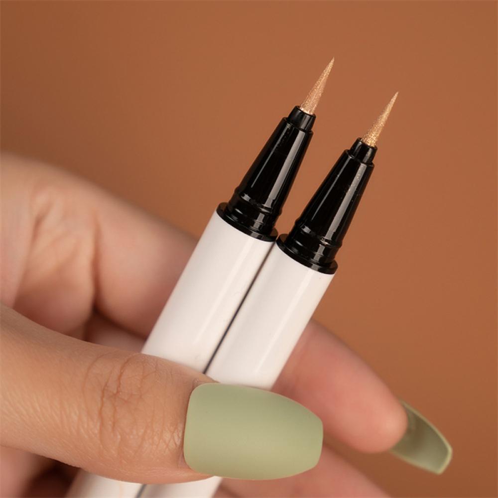Bút Kẻ Mắt Trang Điểm Bắt Sáng Lâu Trôi Không Thấm Nước Màu Ánh Ngọc Độ Bóng Cao G9X8