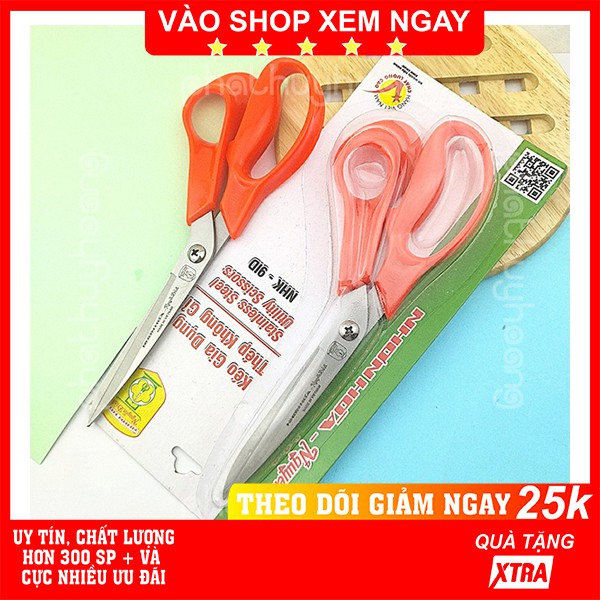 Kéo gia dụng thép không gỉ Nhơn Hòa NHK-9ID cực bén giá rẻ ✂️ FREESHIP  - Phát Huy Hoàng