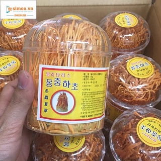GIÁ SỐC : 1 hộp 45G Hoa Đông Trùng Hạ Thảo Hàn Quốc Dạng Khô cao cấp
