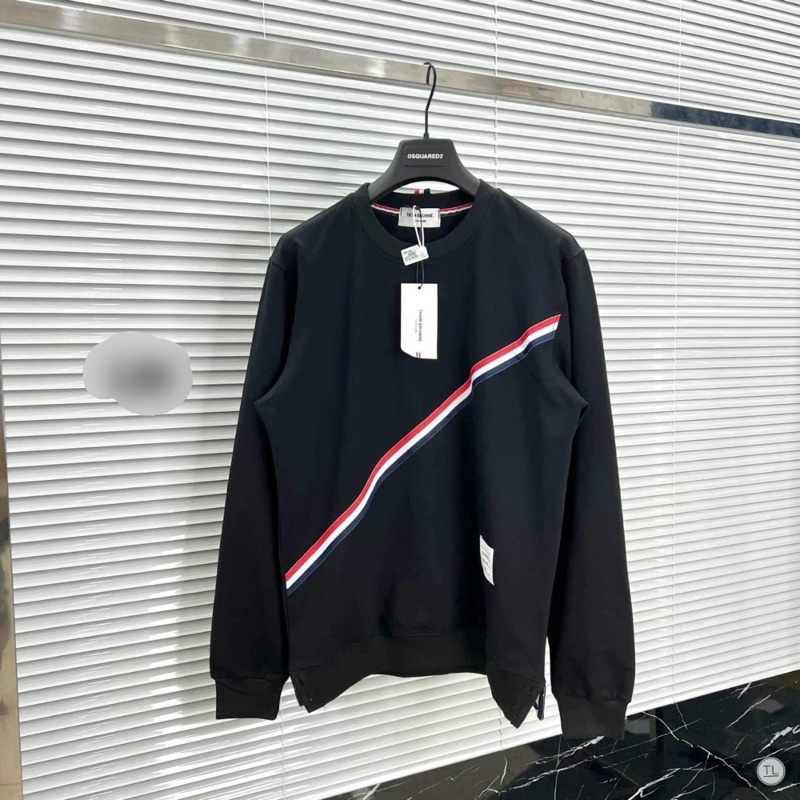 Áo Sweater Nam Nữ , Áo Sweater Cổ Tròn Vạch Chéo Cực Ngầu